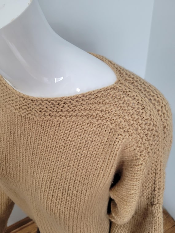 Vintage Long Sleeve Patterned Pullover Sweater / … - image 4