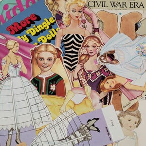 SIE WÄHLEN Vintage Papierpuppen Bücher & Sets • Die Schöne und das Biest 1991 • Dolly Dingle • Tom Tierney • Lettie Lane • Peck-Gandre Kollektion Bild 1