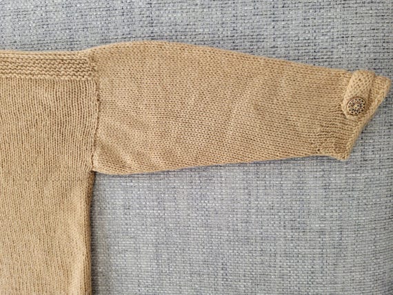 Vintage Long Sleeve Patterned Pullover Sweater / … - image 11