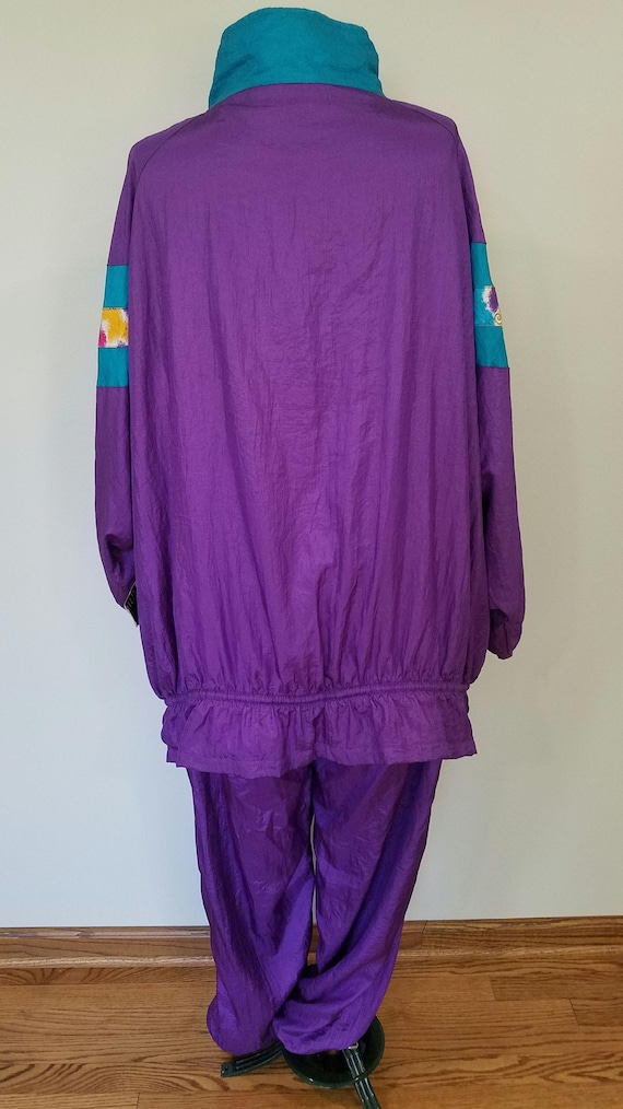 Vintage 80s 90s Active Elements Jogging Suit 2 Pi… - image 5