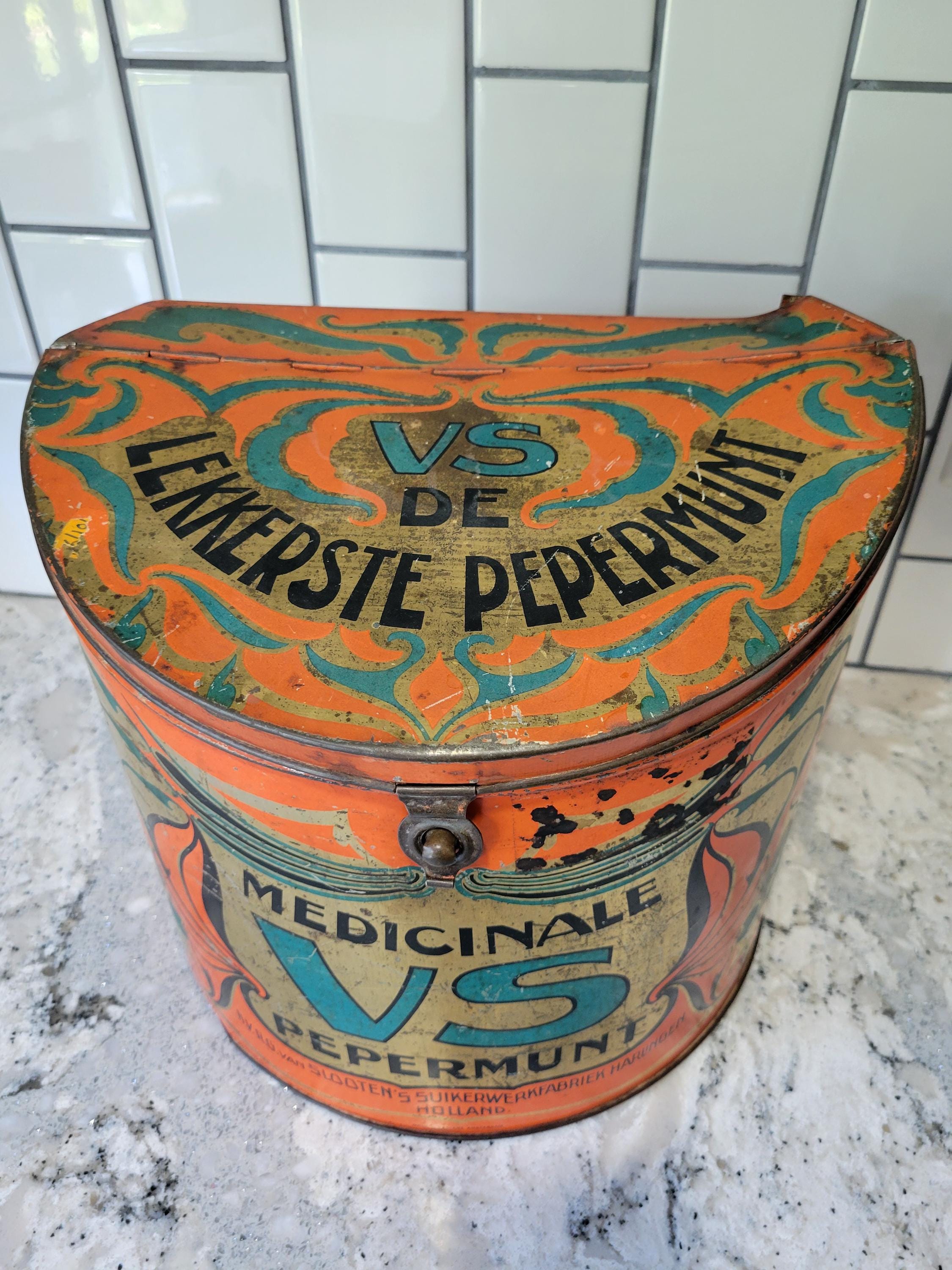 Danakubickヴィンテージティン缶 Vintage Tin Collection YOU PICK | Biscuit, Tea & Spice Tins | Van
