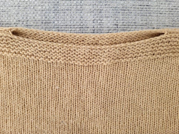 Vintage Long Sleeve Patterned Pullover Sweater / … - image 16