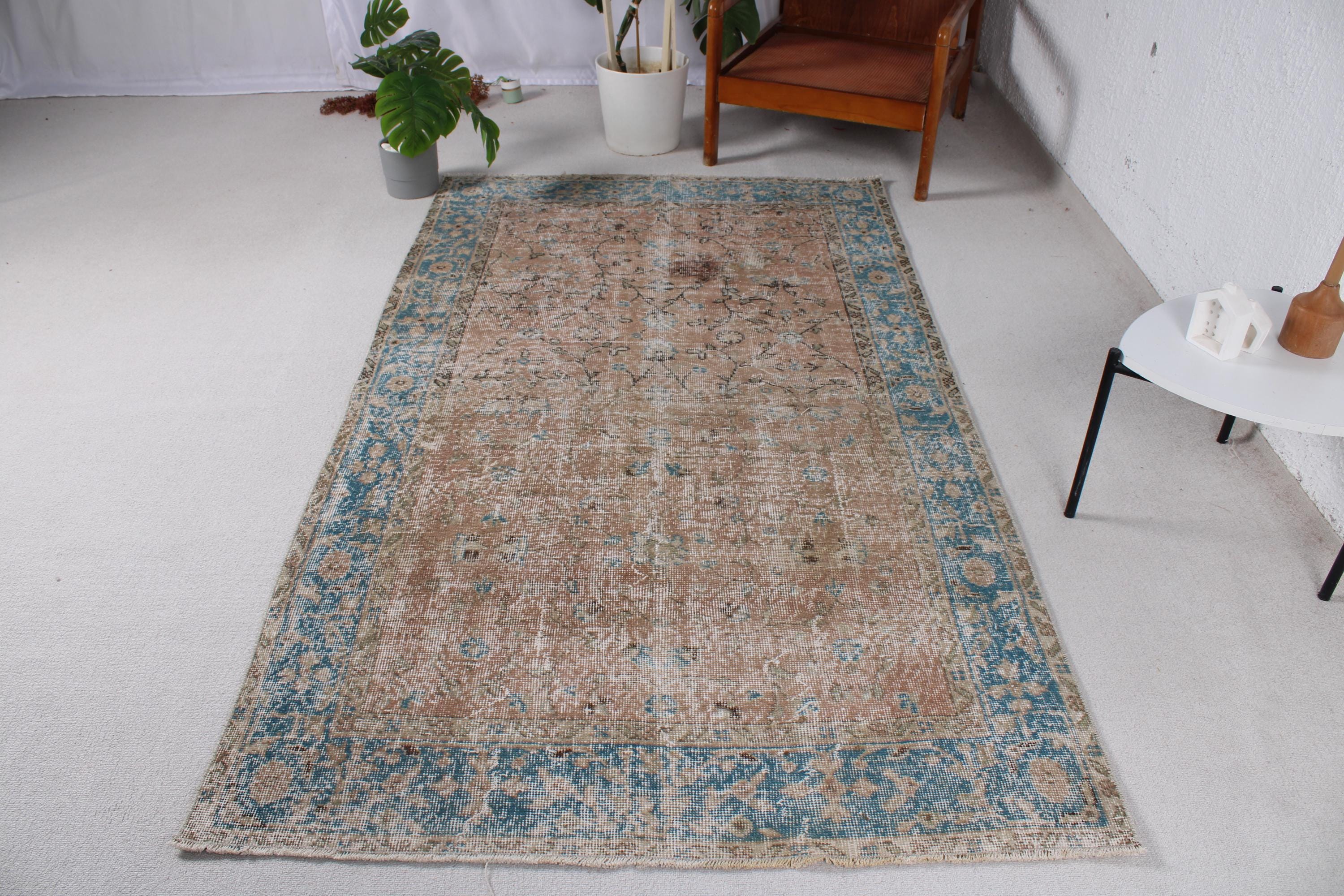Vintage Rug, Turkish Rug, 5x8 Area Rugs, Antique Rug, Rugs for
