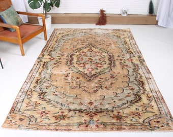 大型ラグ、トルコラグ、ヴィンテージラグ、アンティークラグ