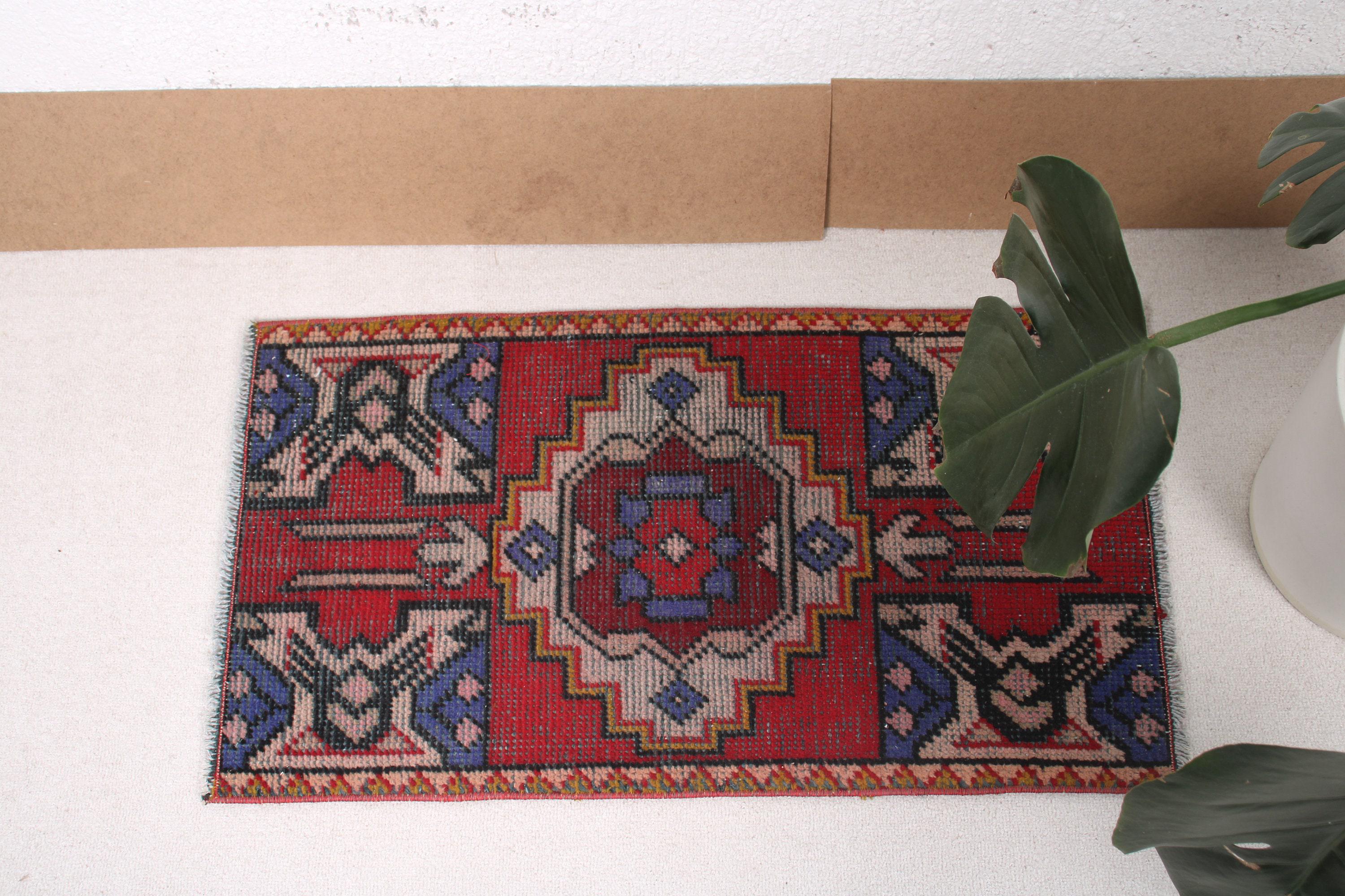 Vintage Turkish Rug 47x85cm 2x3ft - Etsy