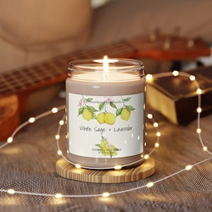 Kitchen Lemon Decor Soy Wax Candle, Variety Scents Soy Wax, Aromatherapy candle, Clean Kitchen Lemon Decor Candle, Gift for her, mom, wife