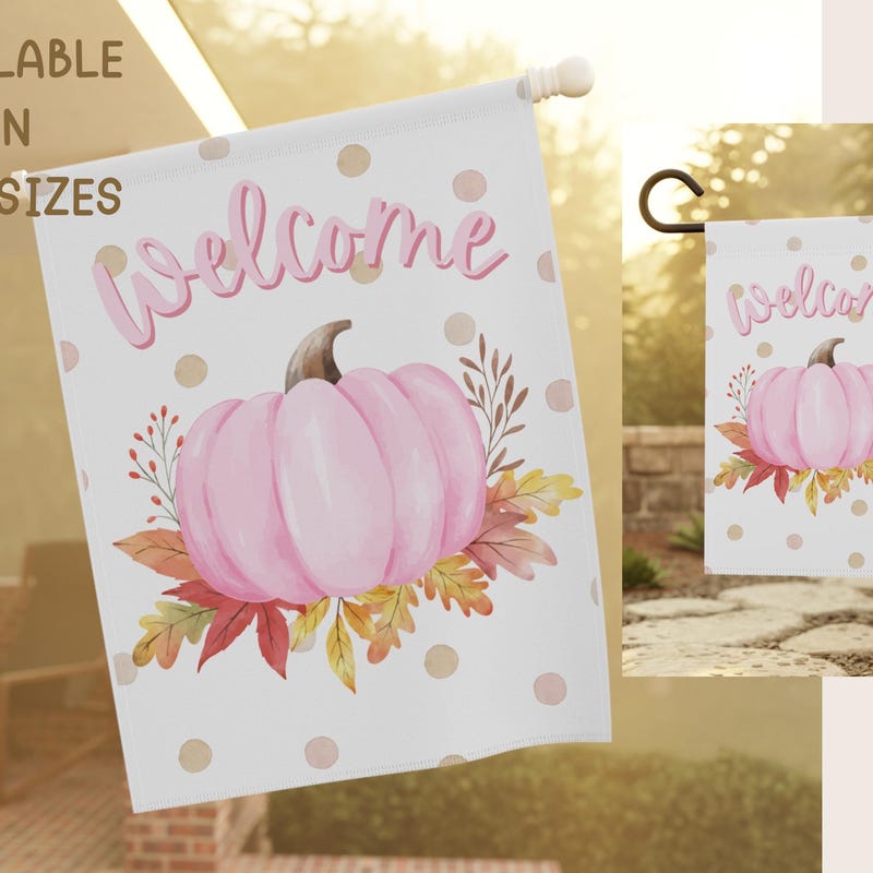 Fall Garden Flag - Etsy