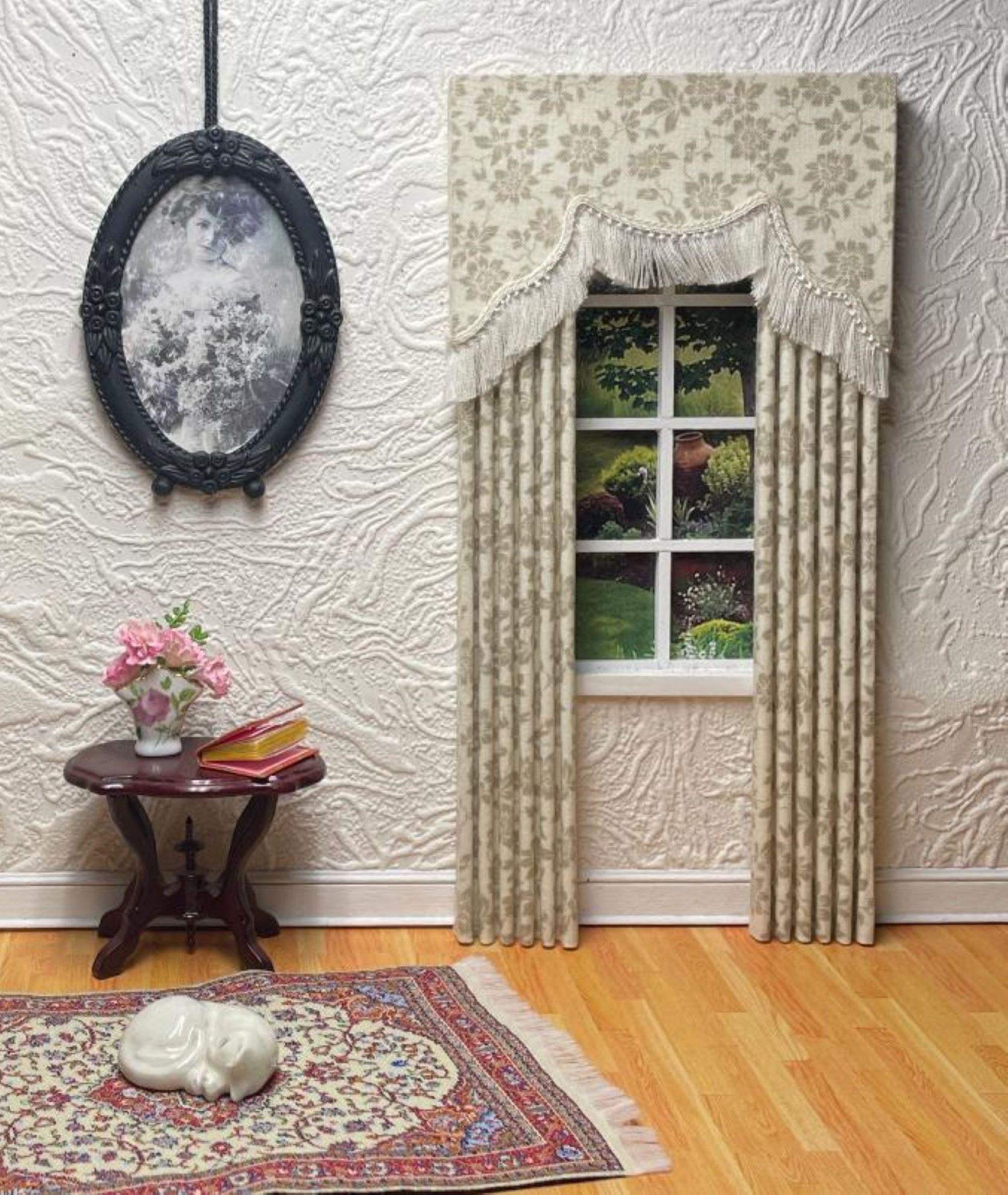 Victorian curtains - Etsy 日本