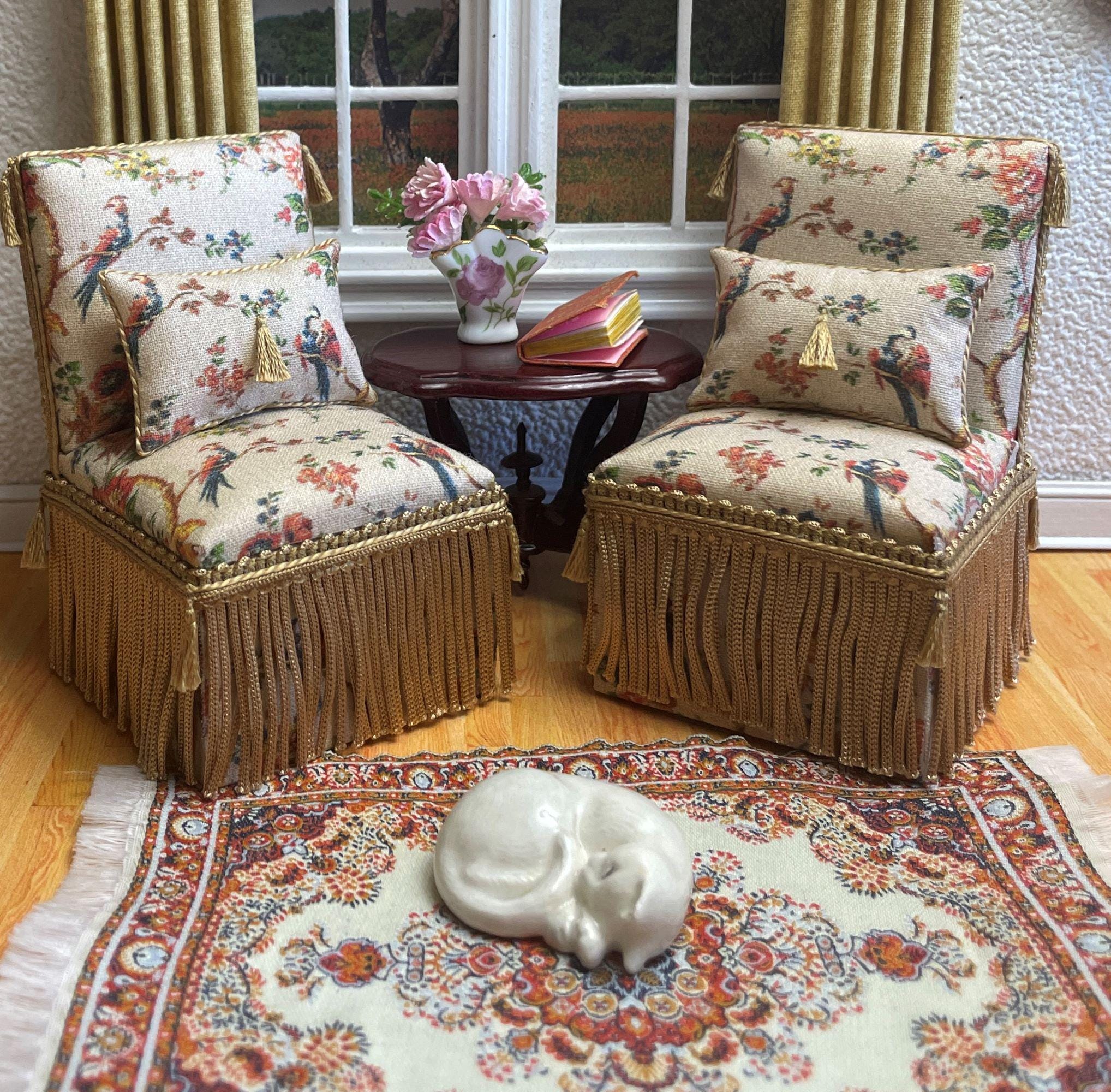 Antique Dollhouse Chairs - Etsy