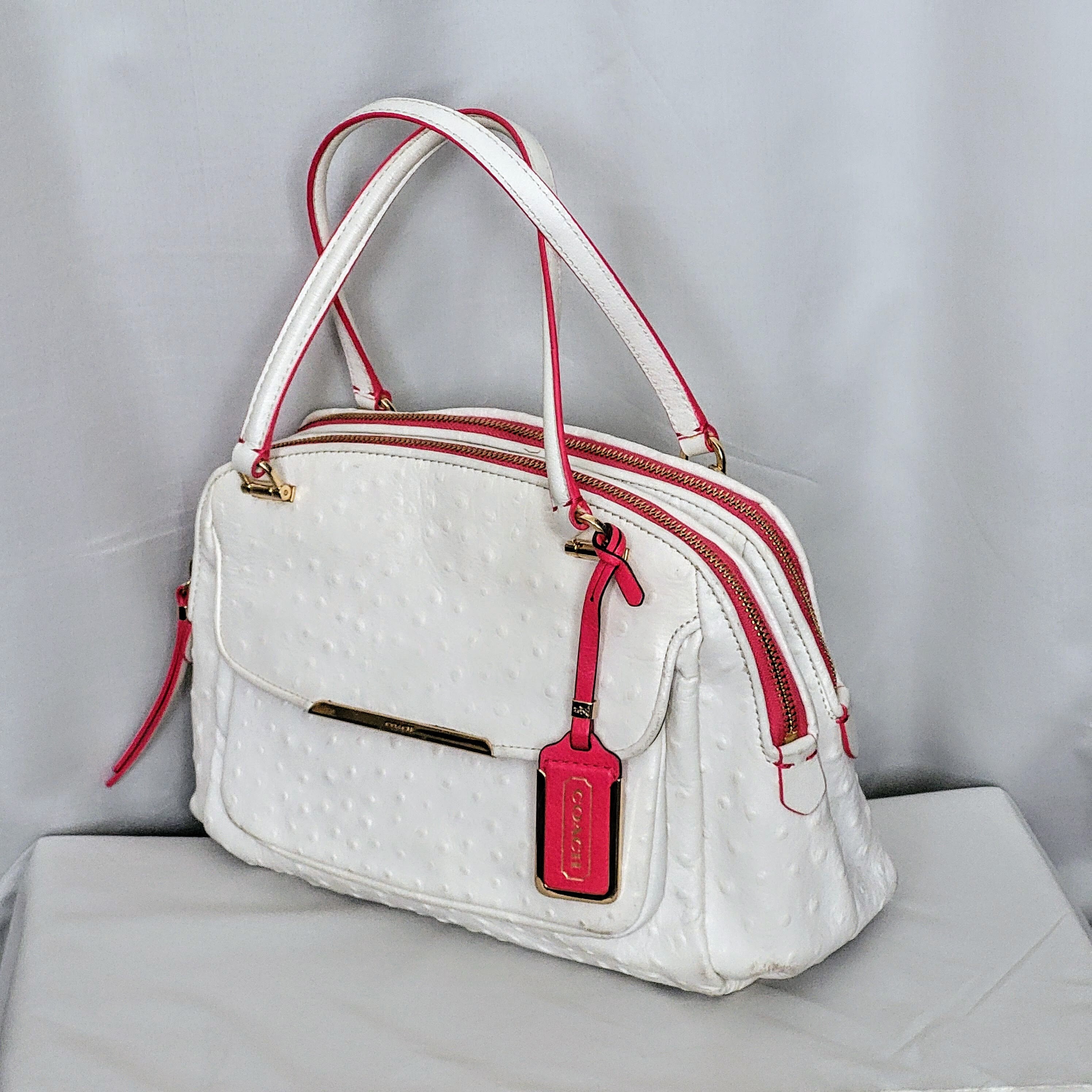 Coach ostrich purse shop