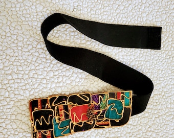 Elegante Collana Di Conchiglie Tribali Eleganti In Piedi Arte - Foto 7