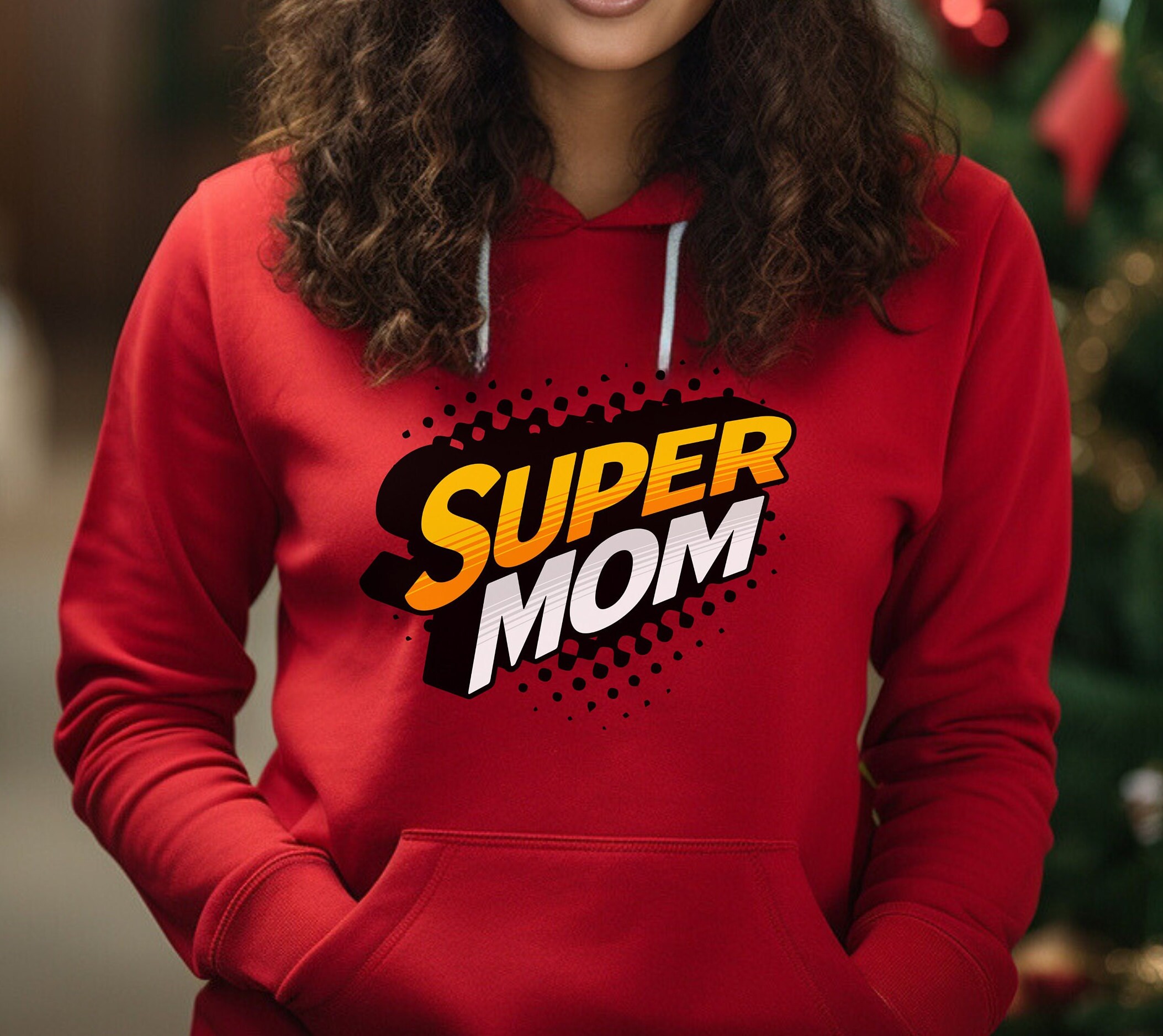 Super mom hoodie sale