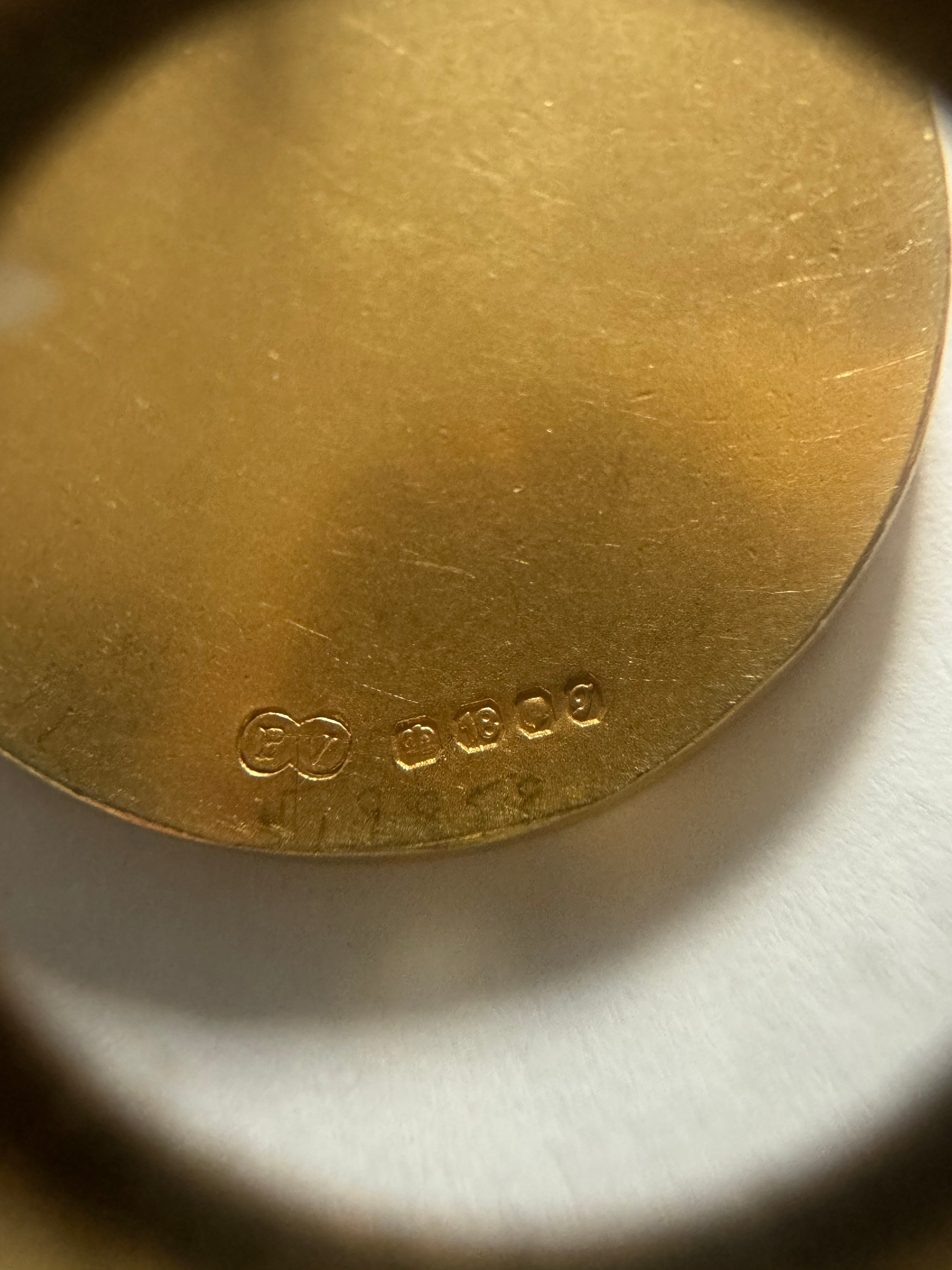 Rare Vintage Paul Vincze 18ct Gemini Pendant, Zodiac Medallion Etsy UK