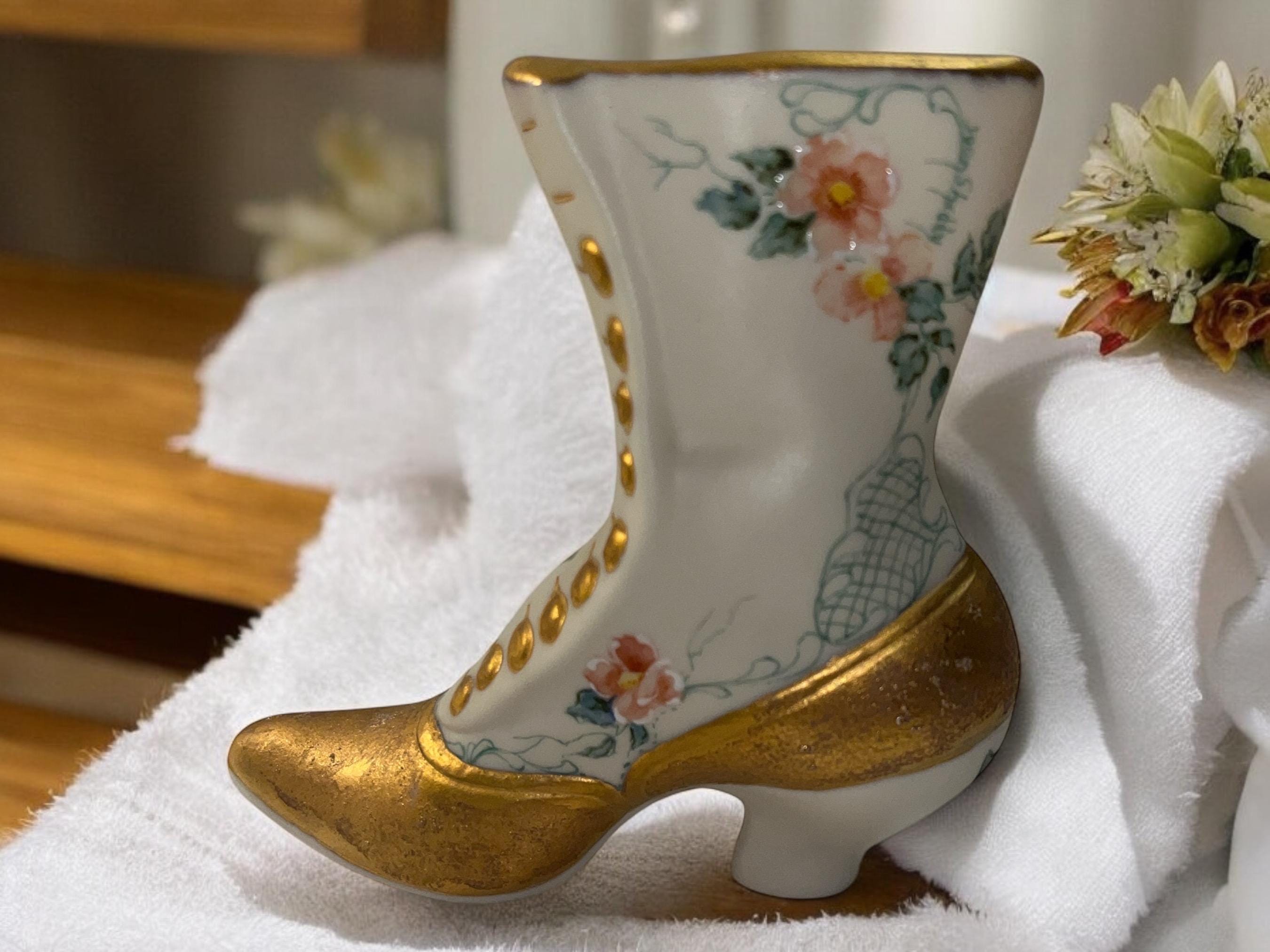 Ceramic Victorian Boot - Etsy