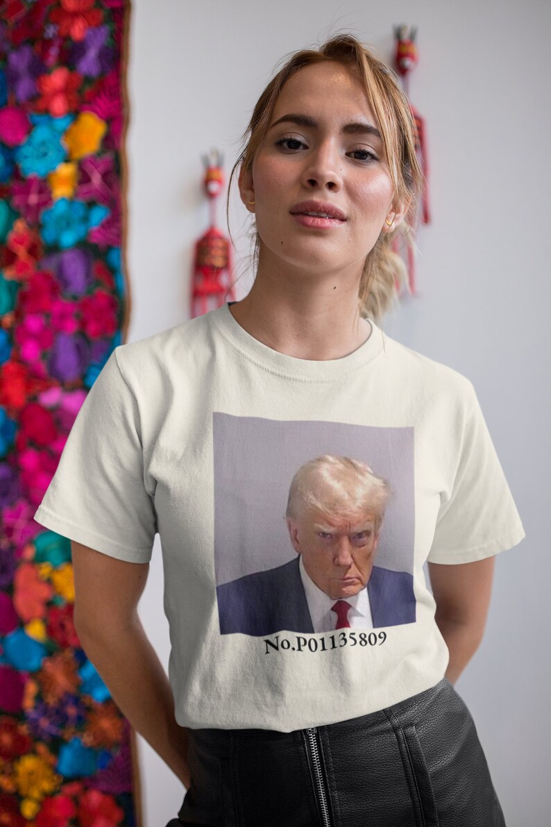 Trump Mugshot 2023 Donald Trump Mugshot Sweatshirt Trump - Etsy