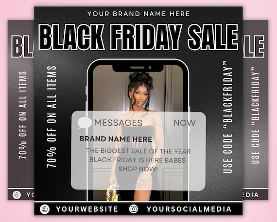 Black Friday Flyer, Black Friday sale Flyer, Black friday Special Sale, Cyber Monday, Beauty, Lashes, Make up, Nails, Hair, Canva, Editable