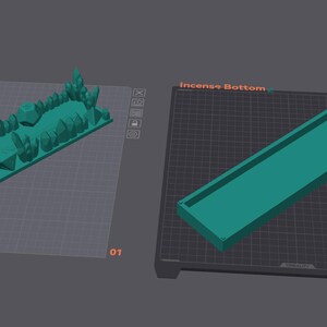 Elevate your space with this unique, 3D-printable incense holder designed for tabletop gamers and fantasy lovers alike. This STL file features an intricately detailed incense holder adorned with gaming dice and mystical crystals.