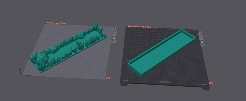 Elevate your space with this unique, 3D-printable incense holder designed for tabletop gamers and fantasy lovers alike. This STL file features an intricately detailed incense holder adorned with gaming dice and mystical crystals.