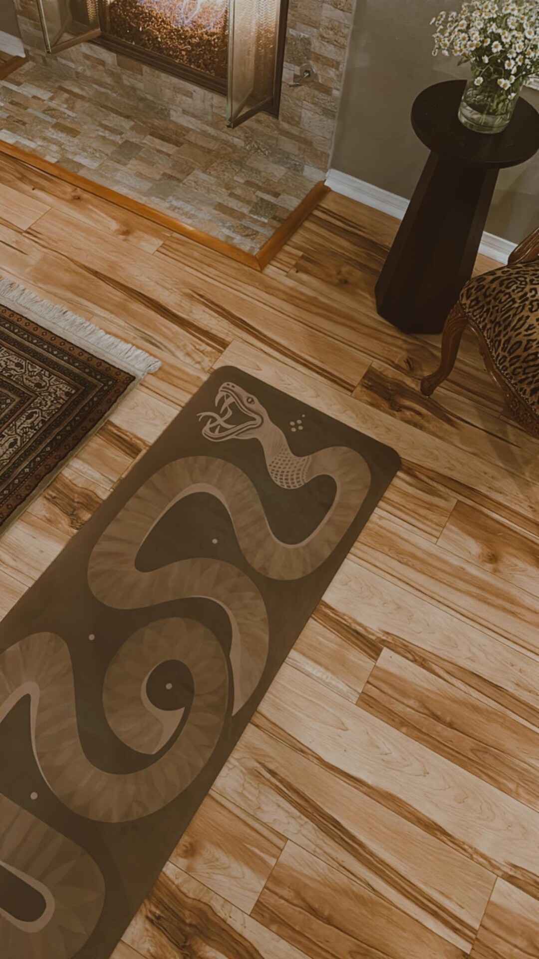 The Year of the Snake Yoga Mat - Etsy