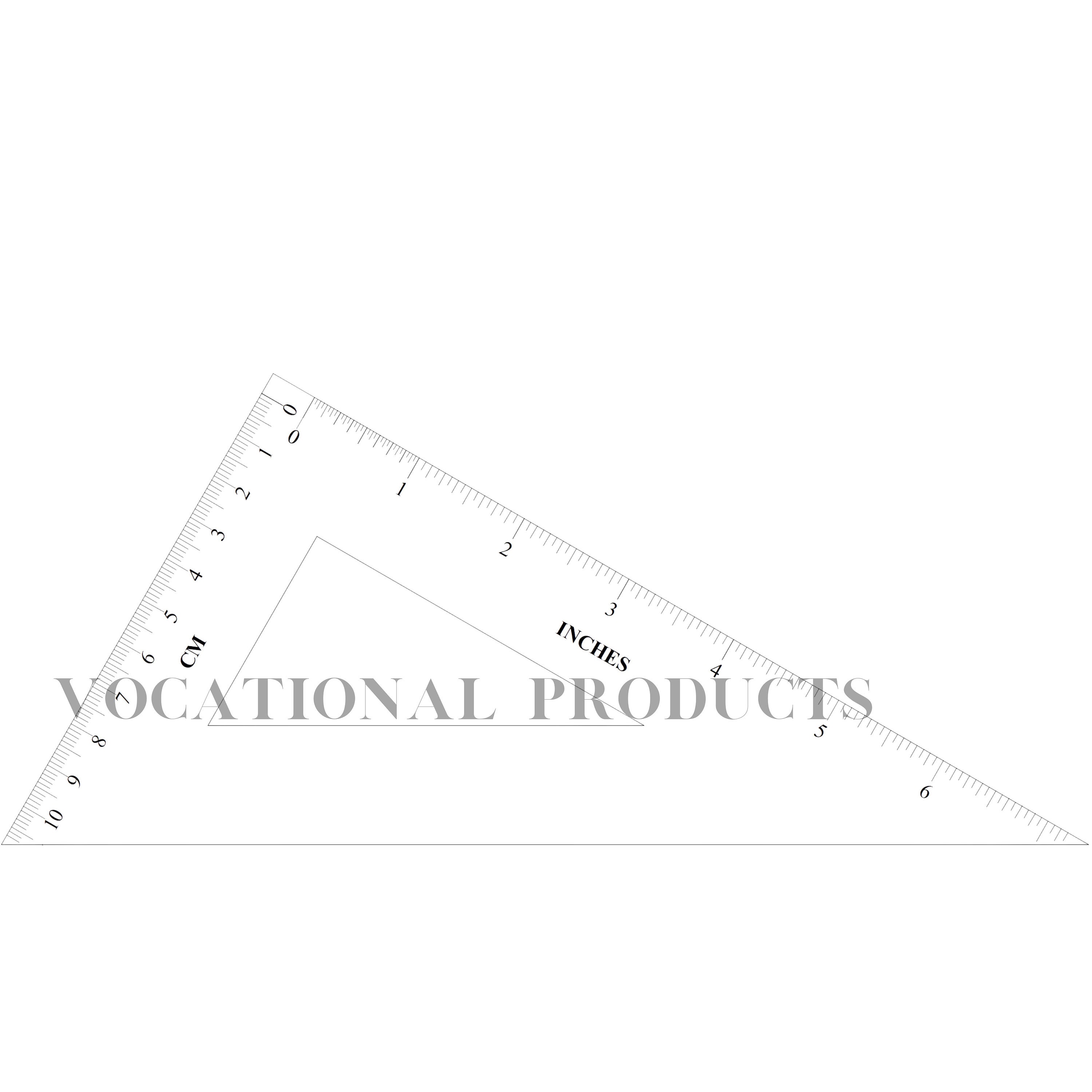 Protractor Dxf File Protractor, Ruler & Set Square Templates, Digital Download (jpg, Png ...
