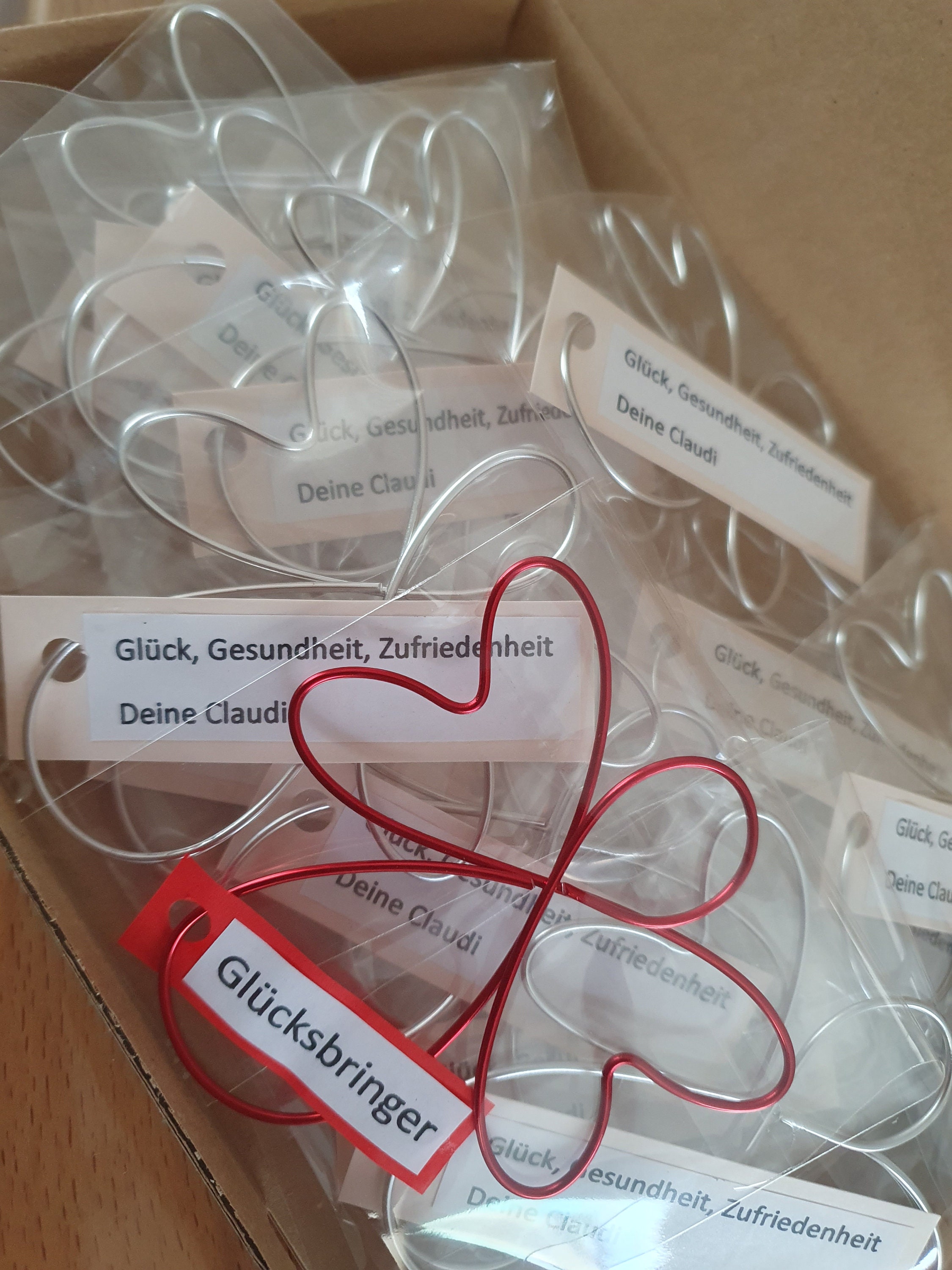 Schutzengel Anhänger Set 10 Stück - Glücksbringer Für Taufe Hochzeit Weihnachten