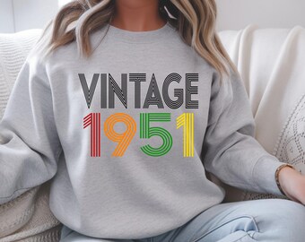 75th Birthday Gifts Sweatshirt, Vintage 75th Birthday Hoodie, 75th Birthday Gifts For Men, Birthday Party Gift, Vintage Birthday Sweatshirt