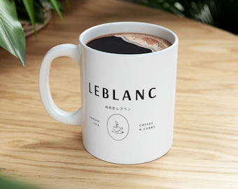 LEBLANC - White, Mug, 11 oz