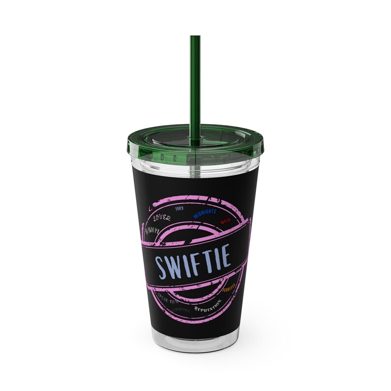 Swiftie Tumbler Cup With Straw 16oz Tumbler With Swiftie - Etsy