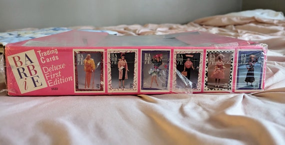 Barbie Trading Cards Complete Collection With Album 1990 Etsy