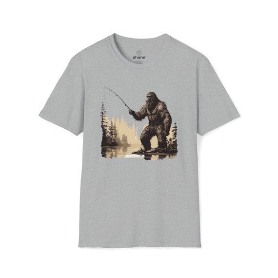 Abstract Mutli Color Forest Bigfoot Sasquatch T-Shirt Abstract Mutli Color Forest Bigfoot Sasquatch T-Shirt