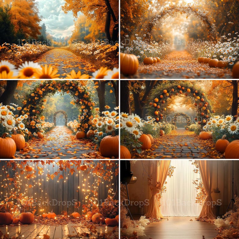 Fall Program Backdrop Over 100 Enchanting Autumn Backdrops โ High-resolution Fall Scenes for ...