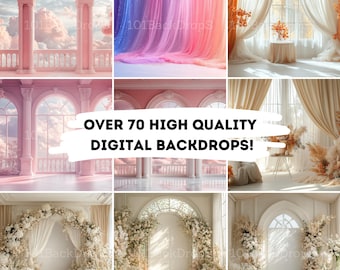 70 Maternity digital backdrop floral maternity backdrop light pink digital backdrop pink bundle family backdrop maternity backdrop baby girl