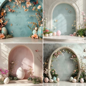 26 Easter Studio digitale achtergrond voor composietkunstenaars, Easter Digital Background, Easter Photo, Photography Background, Photoshop Overlay