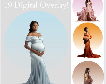 Kreis Farbverlauf Overlay Maternity Photoshop Overlay Maternity digitaler Hintergrund Schatten Overlay Hintergrund Maternity Studio Backdrop Overlays