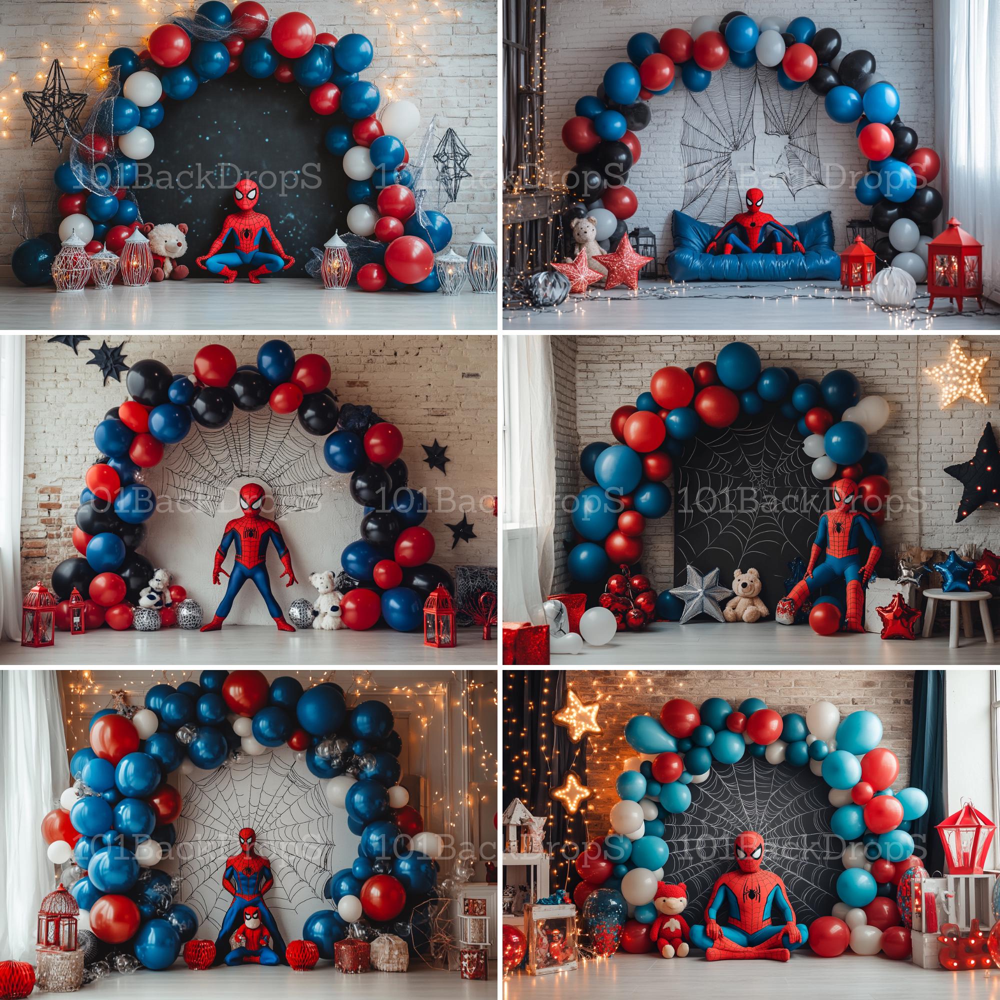 Spider-inspired Baby Backdrops Bundle - 66+ Digital Download ...