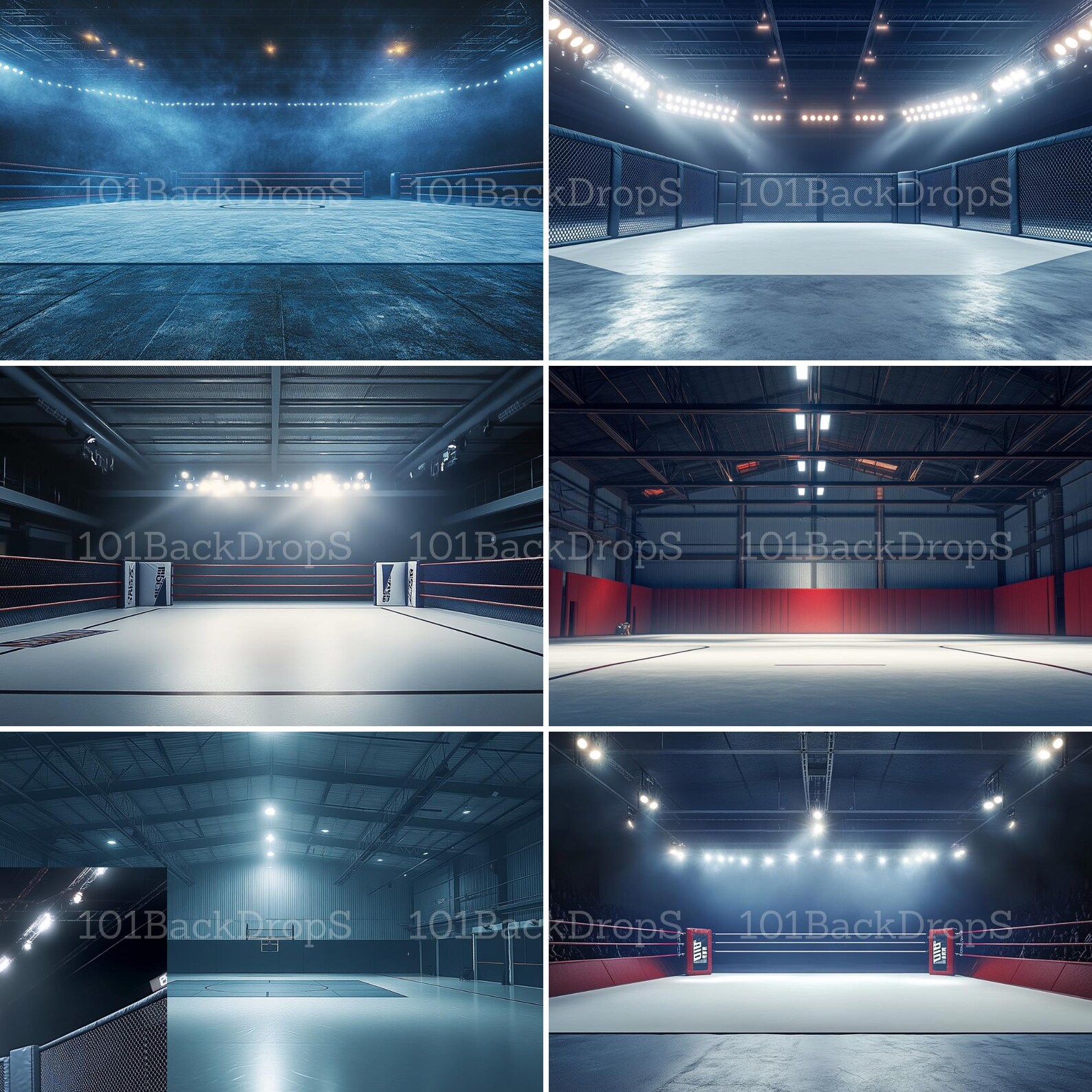 40+ Boxing Backdrop Bundle | 8K Resolution | 300 DPI | Digital Sports ...