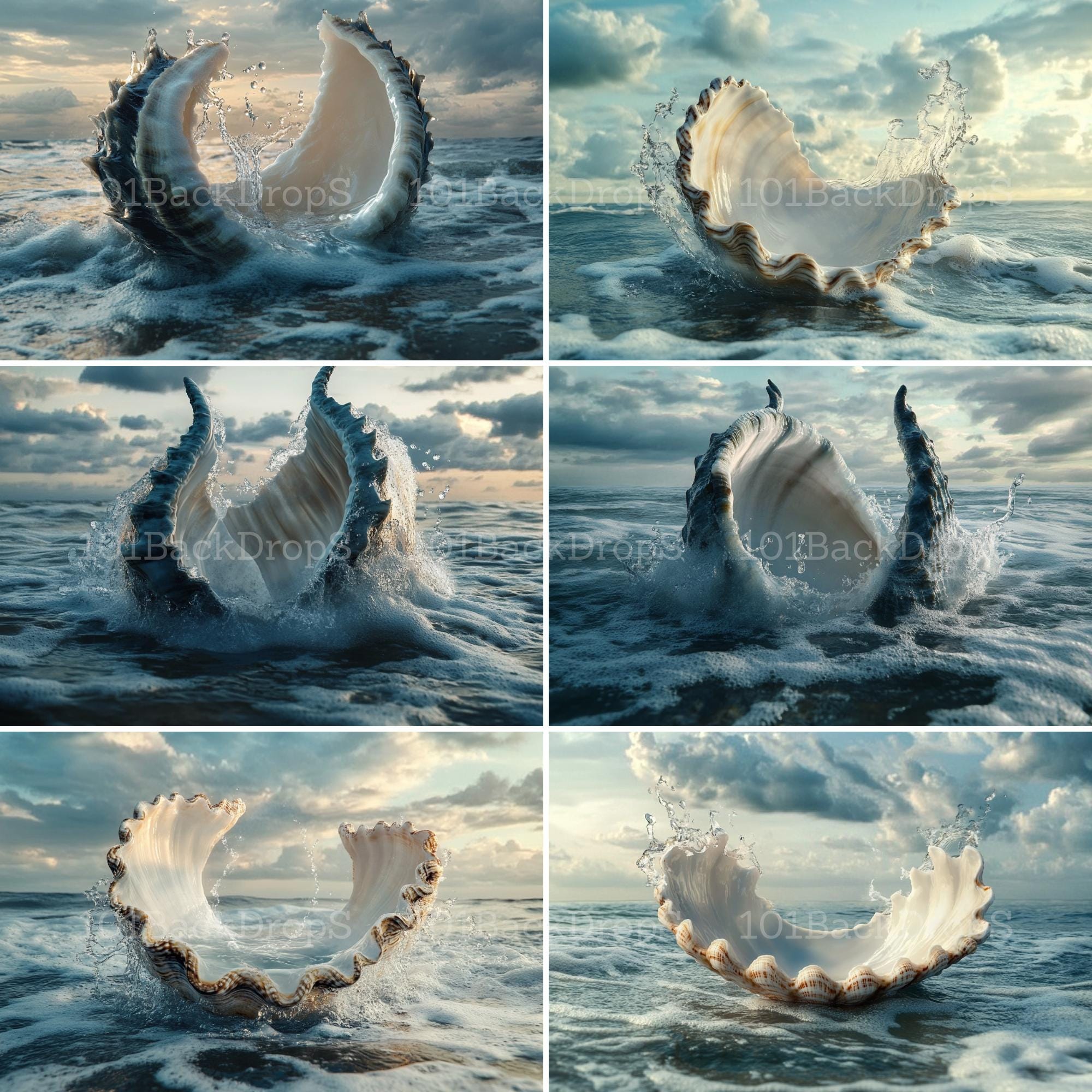 Shell Serpent Serpent Shell - 96+ Digital Backgrounds for Maternity Photography ...