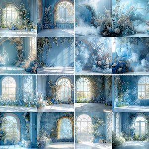 50+ Sfondo digitale di maternità Sfondo floreale di maternità Sfondo digitale blu Genere Pacchetto blu Sfondo di famiglia Sfondo di maternità Babyboy