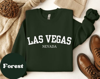 Las Vegas Nevada Pullover, Nevada Sweatshirt, Nevada Rundhalsausschnitt, Las Vegas Pullover, Nevada Heim Shirt, Las Vegas Sweatshirt, Las Vegas Shirt