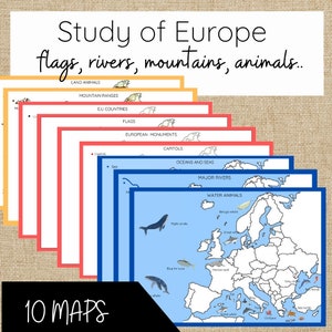Studie eines Kontinents (Europa)