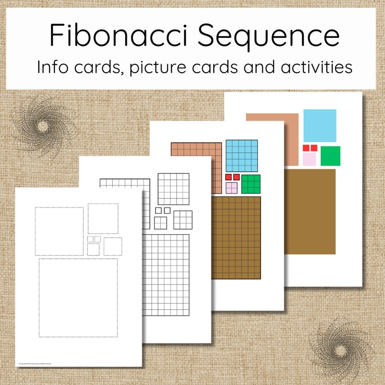 Fibonacci Sequence Unit - Etsy