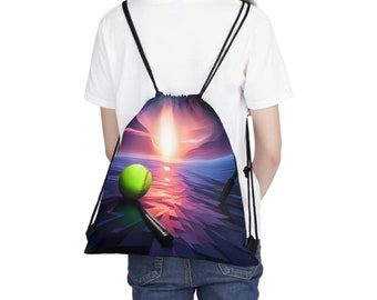 Bolsa com cordão para uso externo