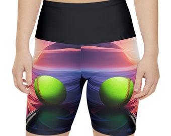 Damen Workout Shorts (AOP)