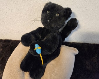 Ours d'artiste, peluche de collection, fait main, fourrure mohair