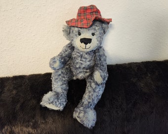 Ours d'artiste, peluche de collection, fait main, fourrure mohair