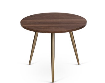 American walnut coffee table | high glossy