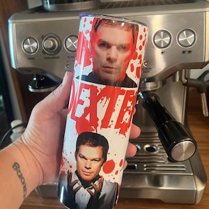 Dexter Tumbler | Customized Tumbler | Tumbler | Dad&#39;s Gift | Custom Tumber | Vigilante Tumbler | Ressurection | New Blood |