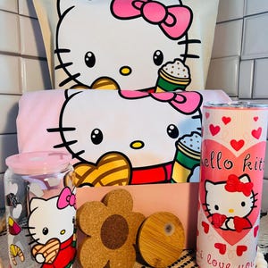Kitty Gift Box | Birthday Gift Box | Kitty Gift | Kitty Lovers | Handmade Gift | Custom Tumbler | Custom Gift Box | Tote Bag | Cute Cat