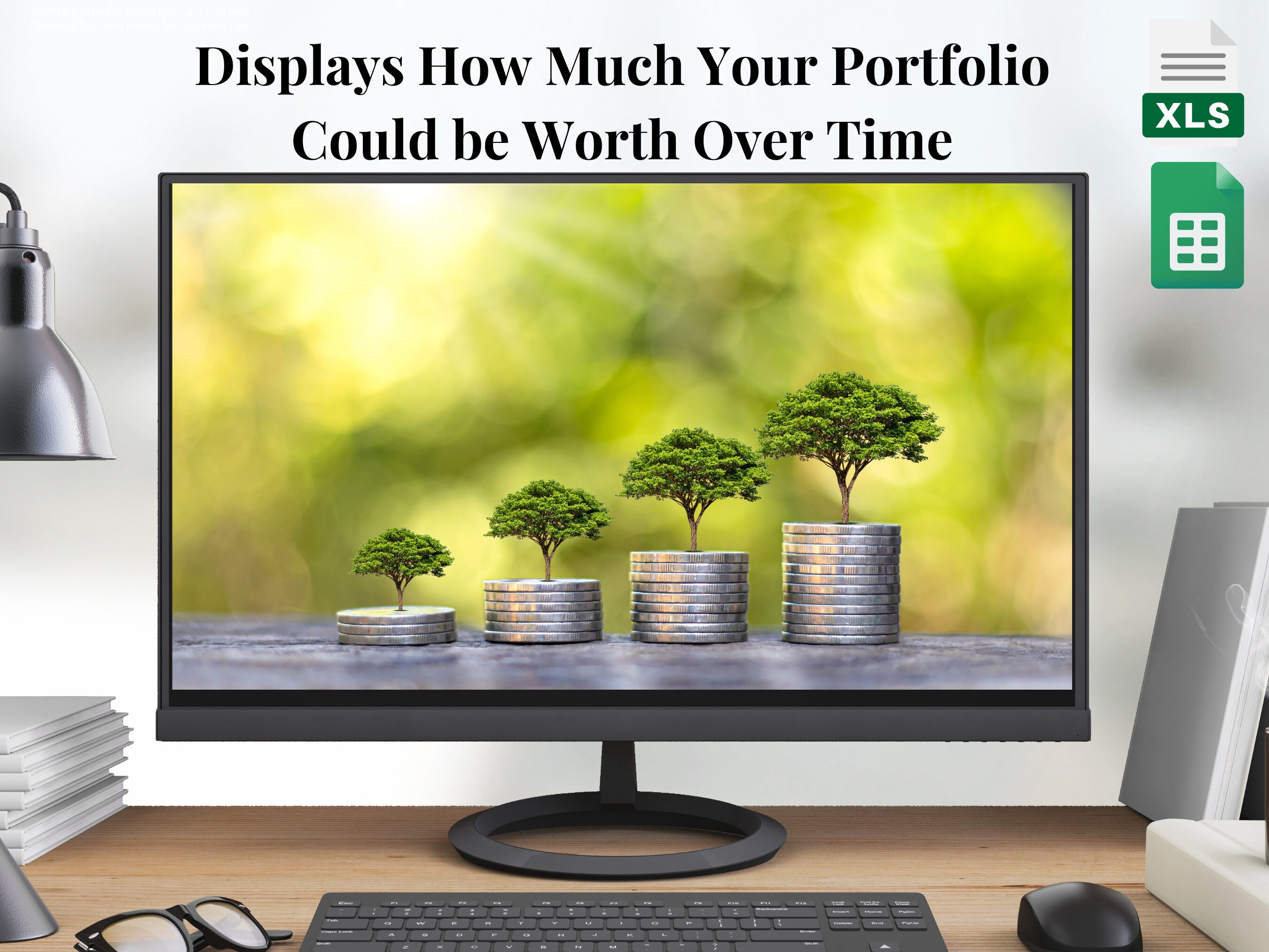 Investment Projections and Portfolio Modeling Tool and Template for