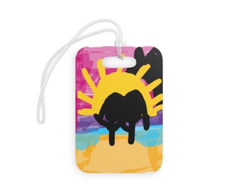 Sunset Luggage Tags